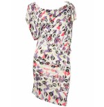 Pink Aztec Batwing Top