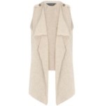 Stone Knitted Waistcoat
