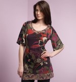 3/4 Sleeve Floral Tunic Top from Marks & Spencer
