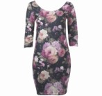 Rose Jersey Dress