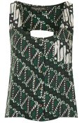 Tall Africa Print Sun Top